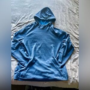TEK GEAR Dry TEK  Men's Blue Hoodie Shirt XL